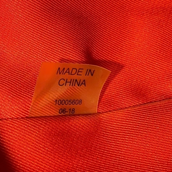 Tory Burch Fleming Distressed Leather Tote Cherry Apple - Picture 12 of 12